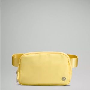 Lululemon Yellow Everywhere Belt Bag